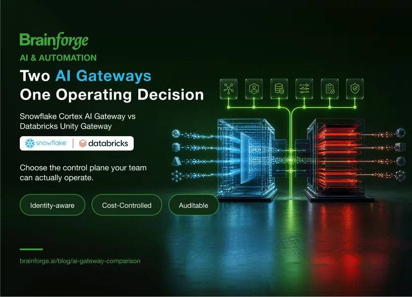 Two AI Gateways Shipped in Ten Days: How to Choose Between Snowflake Cortex AI Gateway and Databricks Unity AI Gateway